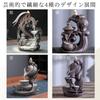 [HARGIO] Backflow Incense Burner, Stylish Ceramic Incense Burner for Backflow Incense, Flowing River Incense, Cute Decor for Good Luck, Feng Shui,