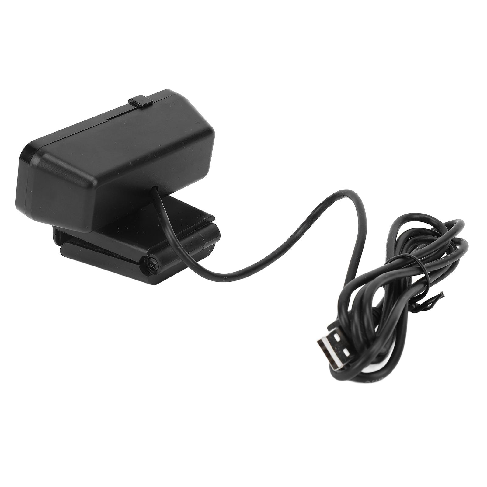 

Веб-камера Full HD з мікрофоном з шумопоглинанням, поворотна головка, без драйверів, USB 2.0, відео 1080P, широкий кут