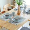 Heat Resistant Summer Beach Placemat Anti Slip Tableware Pad Dining Table Linen Placemat  Household