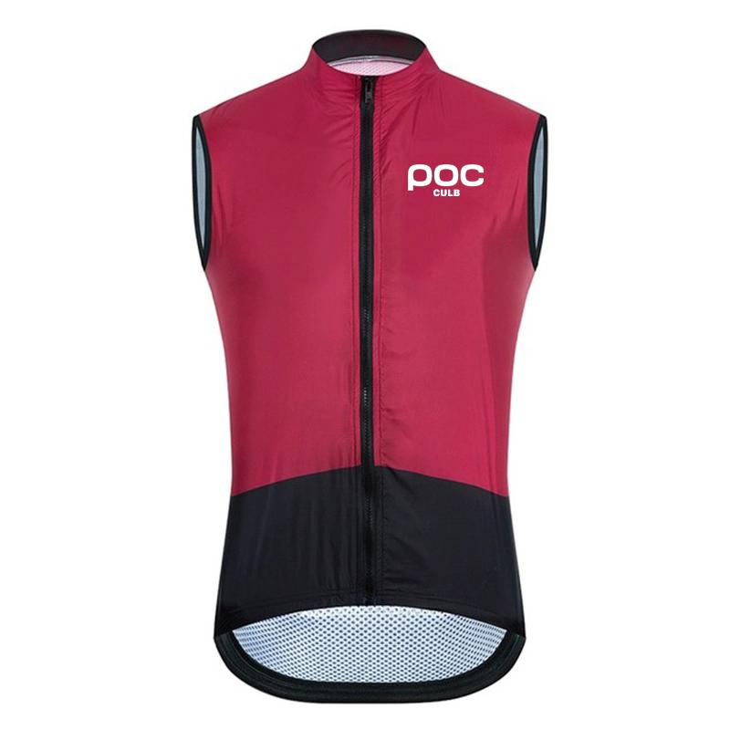 2026 New CULB POC Road Cycling Suit Night Riding Light, Wind Proof, Waterproof Charge Tank Top, Colored Vest