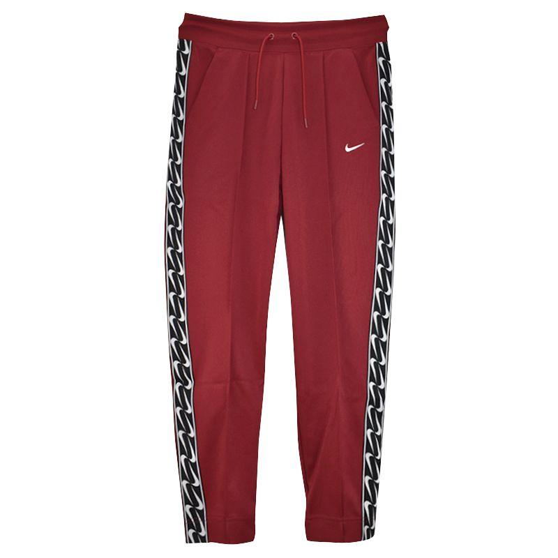 New Nike Knitted Sweatpants Women's Burgundy CJ6326-677