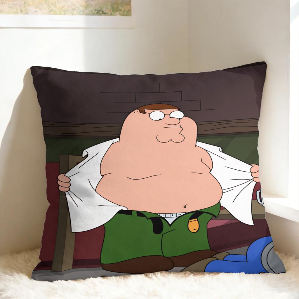Pillow Cover F-Family Funny Guys Morden Pillow Case For Sofa Home Decor Pillowcases