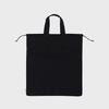 2WAY COTTON BIG BAG BLACK
