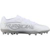New LiNing MG Rubber Short Studs Artificial Ground Anti Slip Wear Resistant Soccer Shoes Men's White Silver YSFV025-4