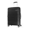 Koffer Tragetasche LITEVLO Spinner Erweiterbar TSA 75cm Marineblau [American Tourister] 69/25 80/85L 3.1kg