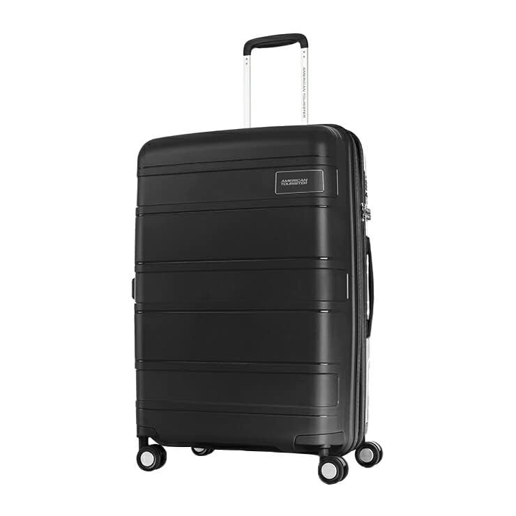Koffer Tragetasche LITEVLO Spinner Erweiterbar TSA 75cm Marineblau [American Tourister] 69/25 80/85L 3.1kg