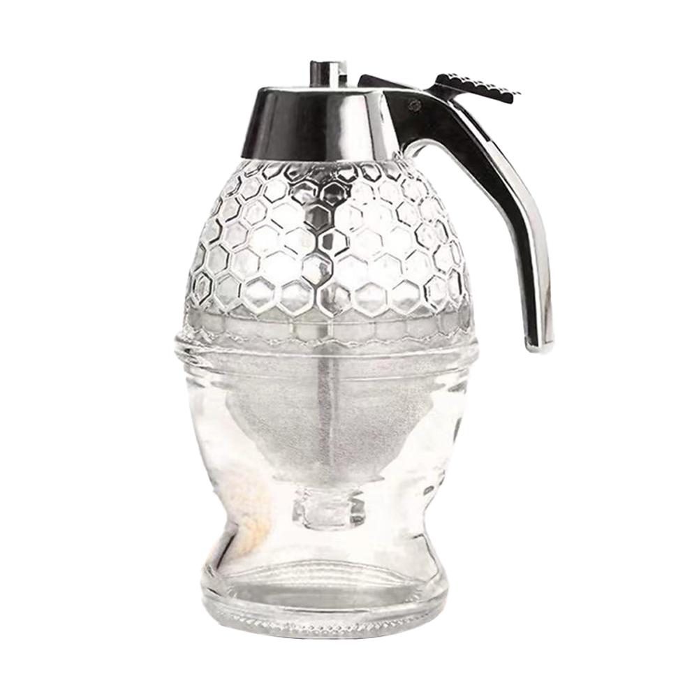 

Непротекающий дозатор для меда Банка для меда Пластиковая герметичная банка Банка воронкообразного типа Горшок для сиропа Порошок для теста Бутылка-дозатор для жидкости с основанием 1 pc