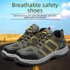 Men's Steel Toe Summer Work Safety Shoes: Breathable, Anti-Smash, Anti-Puncture