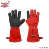 Rongzhituo Heat-Resistant Cowhide Welding Gloves - Fireproof, Wear-Resistant, and Anti-Scald Protection
