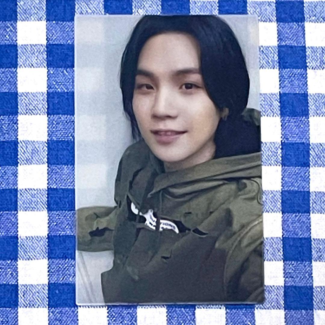 

[USED] Official BTS (Bangtan Boys) agustd card holder with included photocard of Yoongi