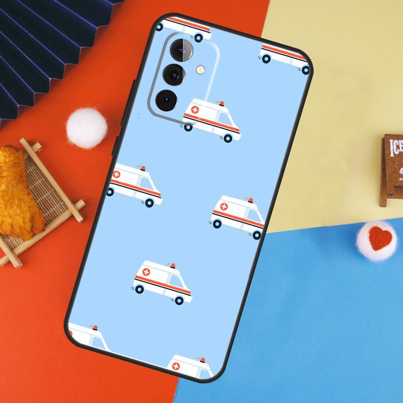 EMT EMS Ambulance Case For Samsung Galaxy A54 A34 A14 A55 A35 A33 A53 A13 A23 A17 A06 A16 A56 A36 A52 A32 A15