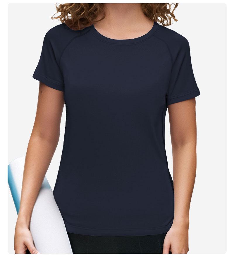 Women's Quick-Dry Mesh Yoga T-Shirt - Loose Fit, Short Sleeve Sportswear for Spring/Summer Fitness and Running