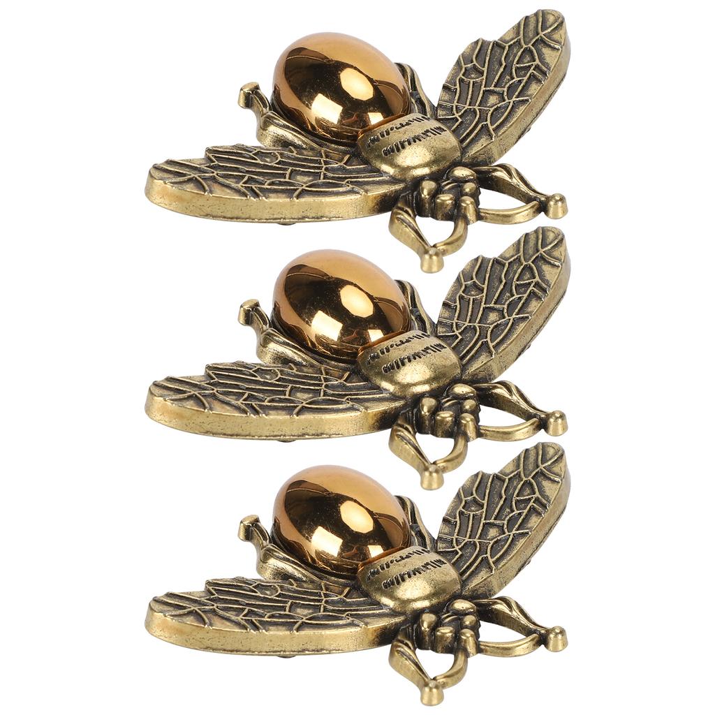 3Pcs Fashionable Shoe Clip Elegant Wedding Multifunctional Shoes Buckle Clothing AccessoriesGold