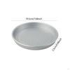 Plaque à pizza perforée en alliage d'aluminium Ustensiles de cuisine Polyvalente, Plateau de cuisson pour pizzas au four Rond pour
