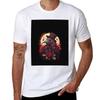 Steampunk Plague Doctor Crow With Rose Tshirt Antifade Casual Tee Shirt