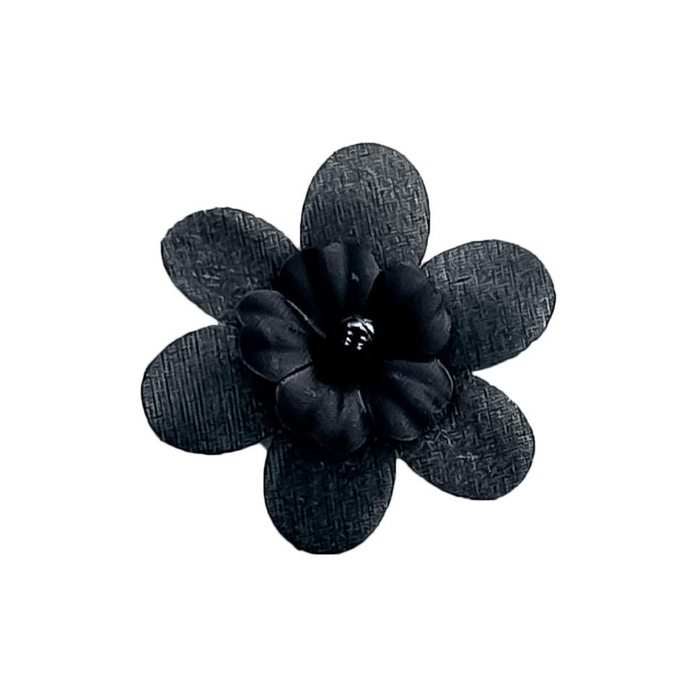 30PCS Handmade Organza Flowers Applique Pearls Clothes Patches  for Clothes Bag Hair Clips