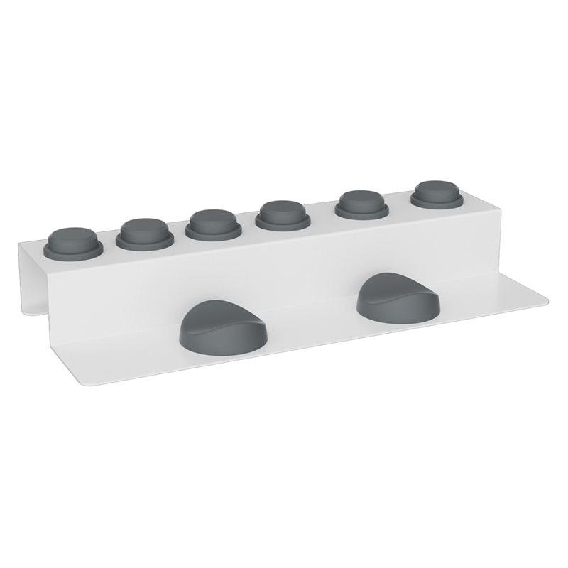 

ABWR-Metal Stand For Holder Cradle Storage Organizer Countertop Rack, Anti-Flickering Hairdryer Nozzles Support Countertopstorag белый