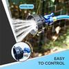 A84X-RV Sewer Hose Accessories- Rinse Cap For Water Flow Shut Off Valve Fits All 3" Sewer Bayonet Fittings For Garden Hose