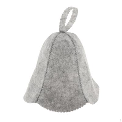 Cap Russian Hat Baths Natural Wool Felt Outdoor Spa Bath