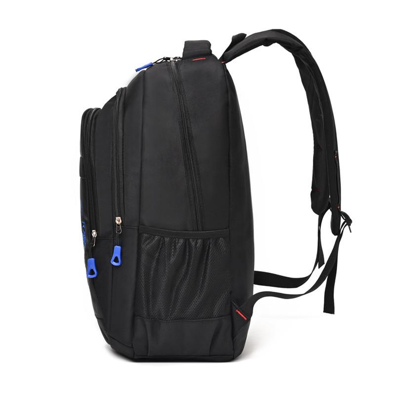 Fabric Oxford Large Backpack With Letter Design For Teens Travel School And