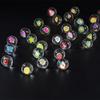 Juggling 10pcs/lot Bath Toys Floating Clear Fruits Bouncy Balls Jumping Balls Bouncing Balls