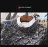 2024 Winter Men's Thick Knit Sweater, Round Neck, Long Sleeve Trendy Jacket