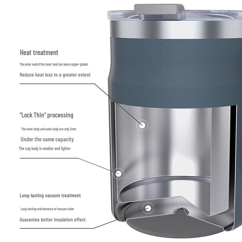 Lock&Lock 304 Stainless Steel Insulated Thermos Cup