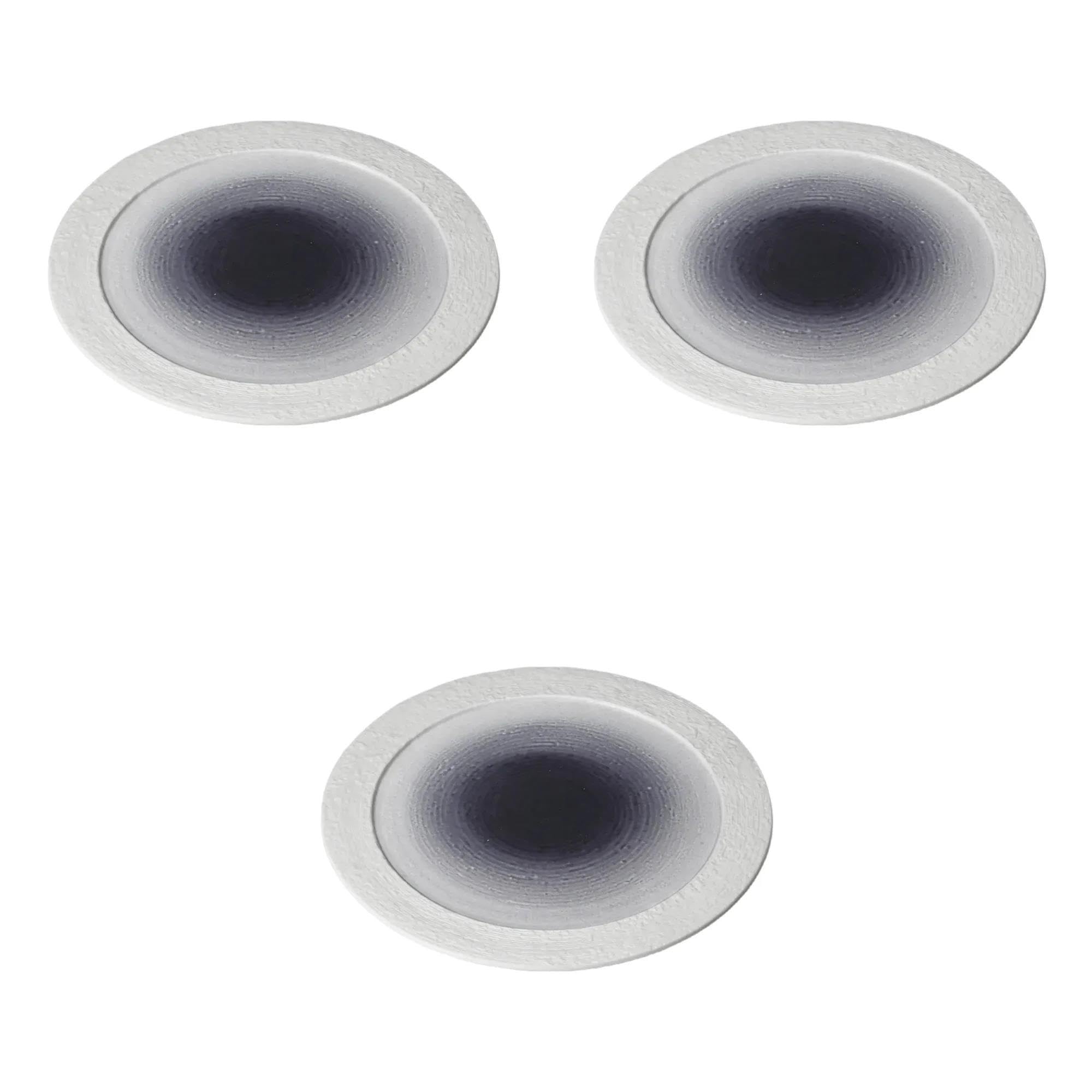 

Set of 3 Purple Flat Plates x Round Plate Setomonohonpo (Small) [23.5 0.8 cm] (Extra Large) фиолетовый