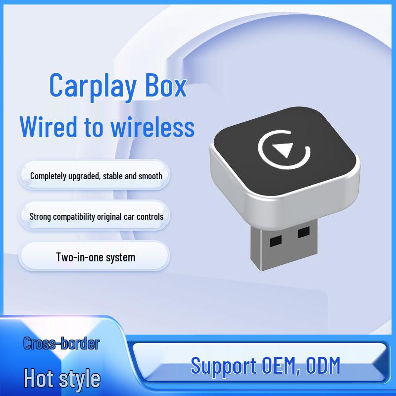 Wireless CarPlay Box: Convert Wired CarPlay to Wireless for Apple & Android Auto