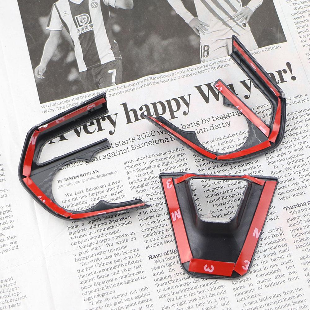 Auto Lenkrad Knopfleiste Zier Pailletten für Toyota RAV4 RAV 4 Corolla Avalon 2019 2020 Zubehör ABS