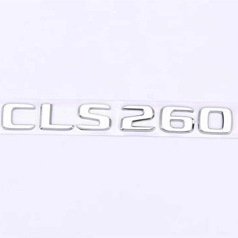 Fit for Mercedes-Benz new letter CLS260 CLS300 CLS320 CLS350 digital sticker rear badge