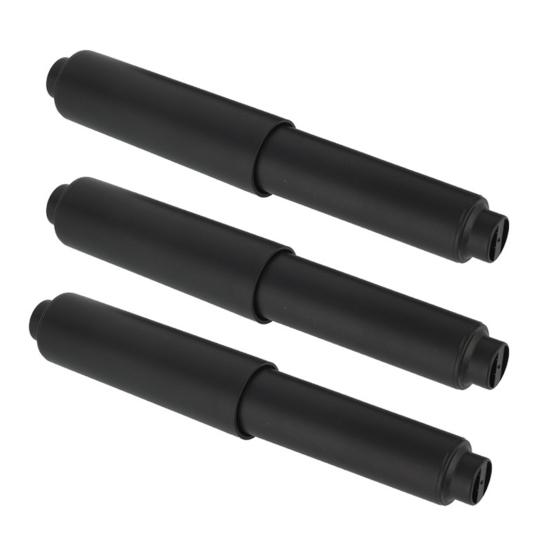 Toilet Tissue Roll Holder Bathroom Paper Rack Adjustable Design Universal Fit Simple Installation Spring Loaded Toilet Roll Holder