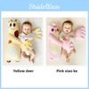 Shape Giraffe Toddler Sleep Soothing Hand Palm Toy Leep Aid Companion Dolls