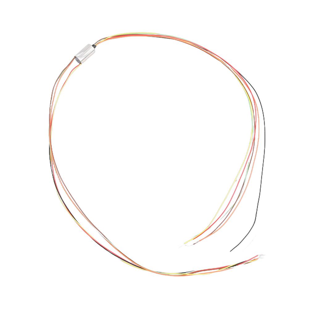 Efficient Signal Transmission Electric Slip Ring Compact Design 6 5mm Outer Diameter 4 Wires Easy Installation