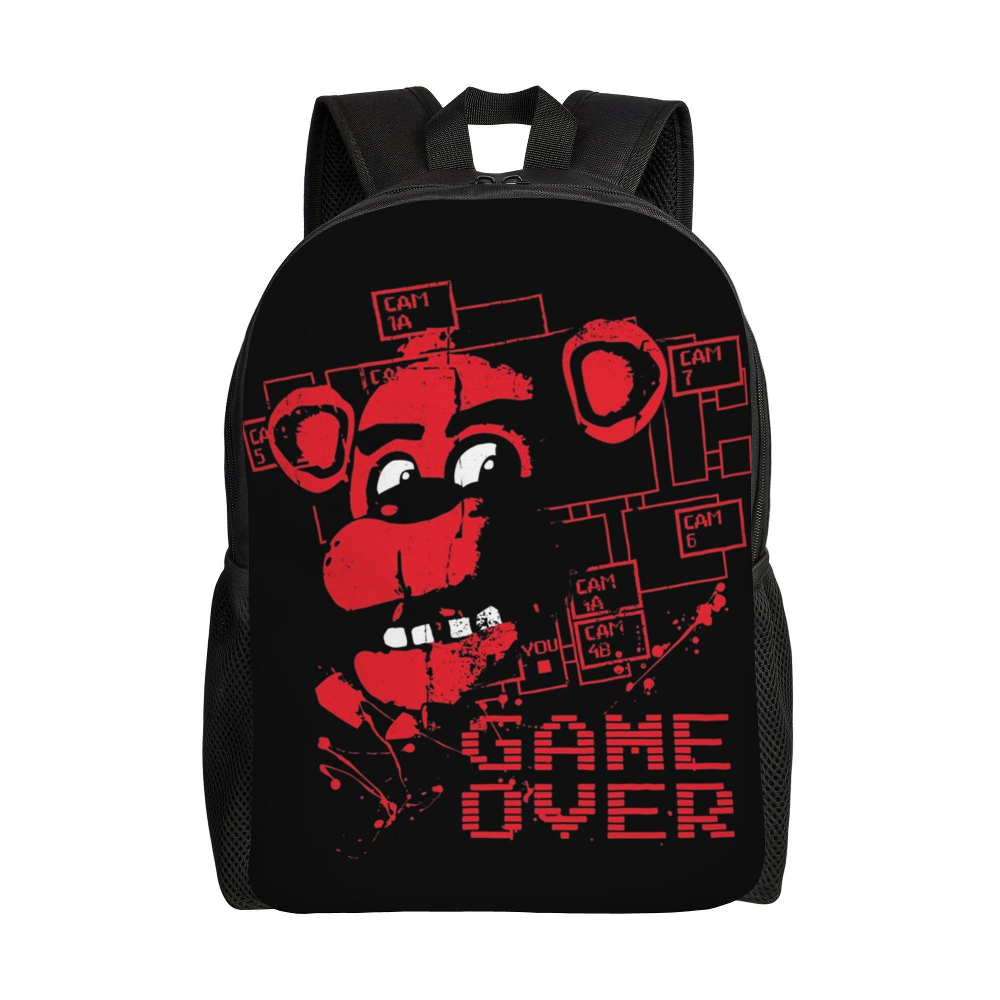 Anime FNAF Karikatūra Pusaudžu Mugursoma Dāvana