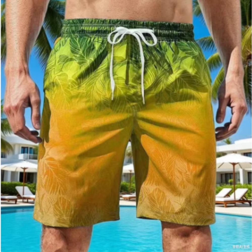 3D Digital Printing T-Shirt Teen Men's Shorts Versatile Breathable