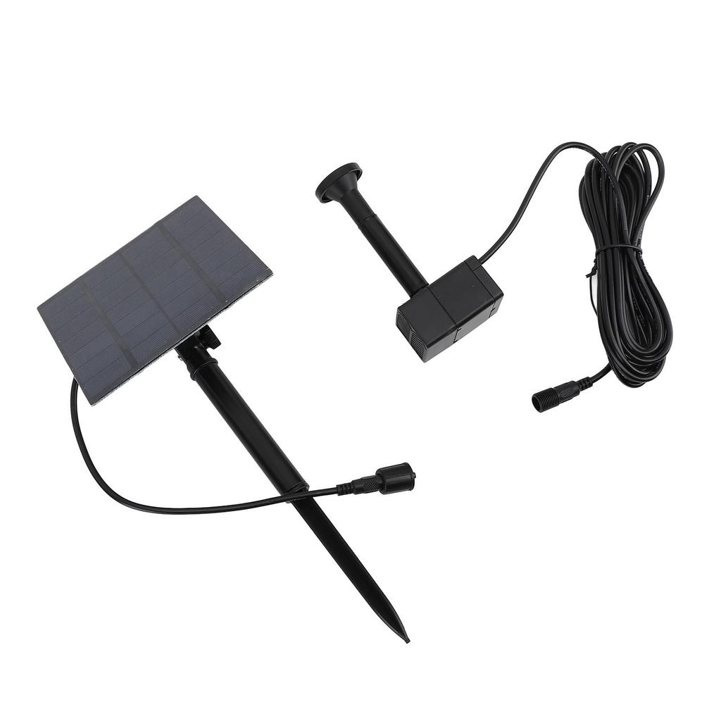 Solar Powered Water Pump Kit Powerful Jet Watering Pond Pump for Bird Bath Garden Backyard Pool Fish Tank