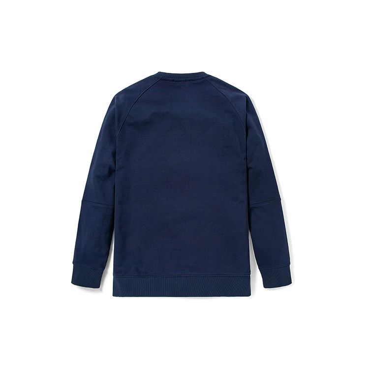 Timberland Embroidered Logo Casual Crewneck Sweatshirt Men Sweatshirt Dark-Blue A2D3J-451
