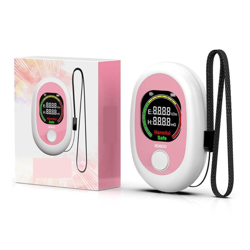 RD600 EMF Meter Electromagnetic Radiation Detector Electric Field Tester Magnetics Field Radio Testing Sound Light Alarm