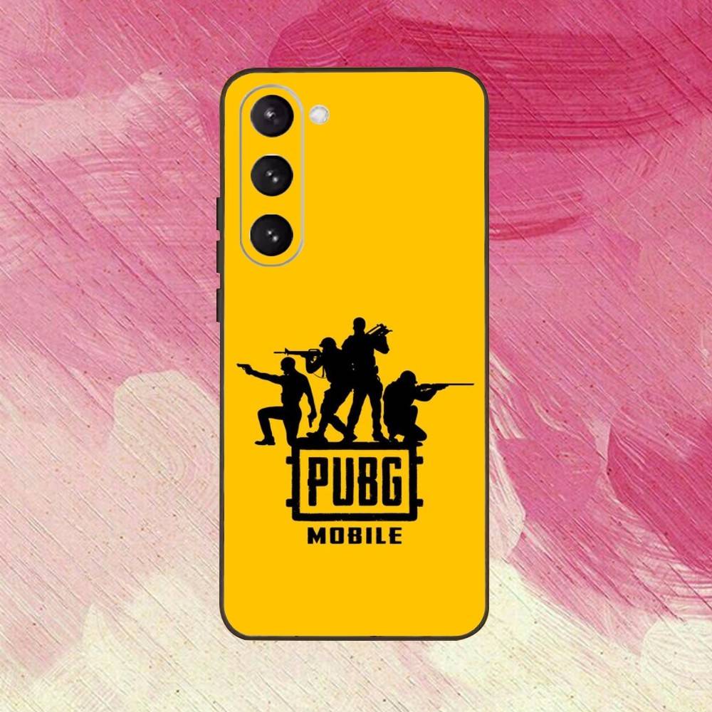 Game P-PUBG-es Phone Case Black Silicone Soft For Samsung Galaxy A73,A72,A71,A70,A53,A52,A51