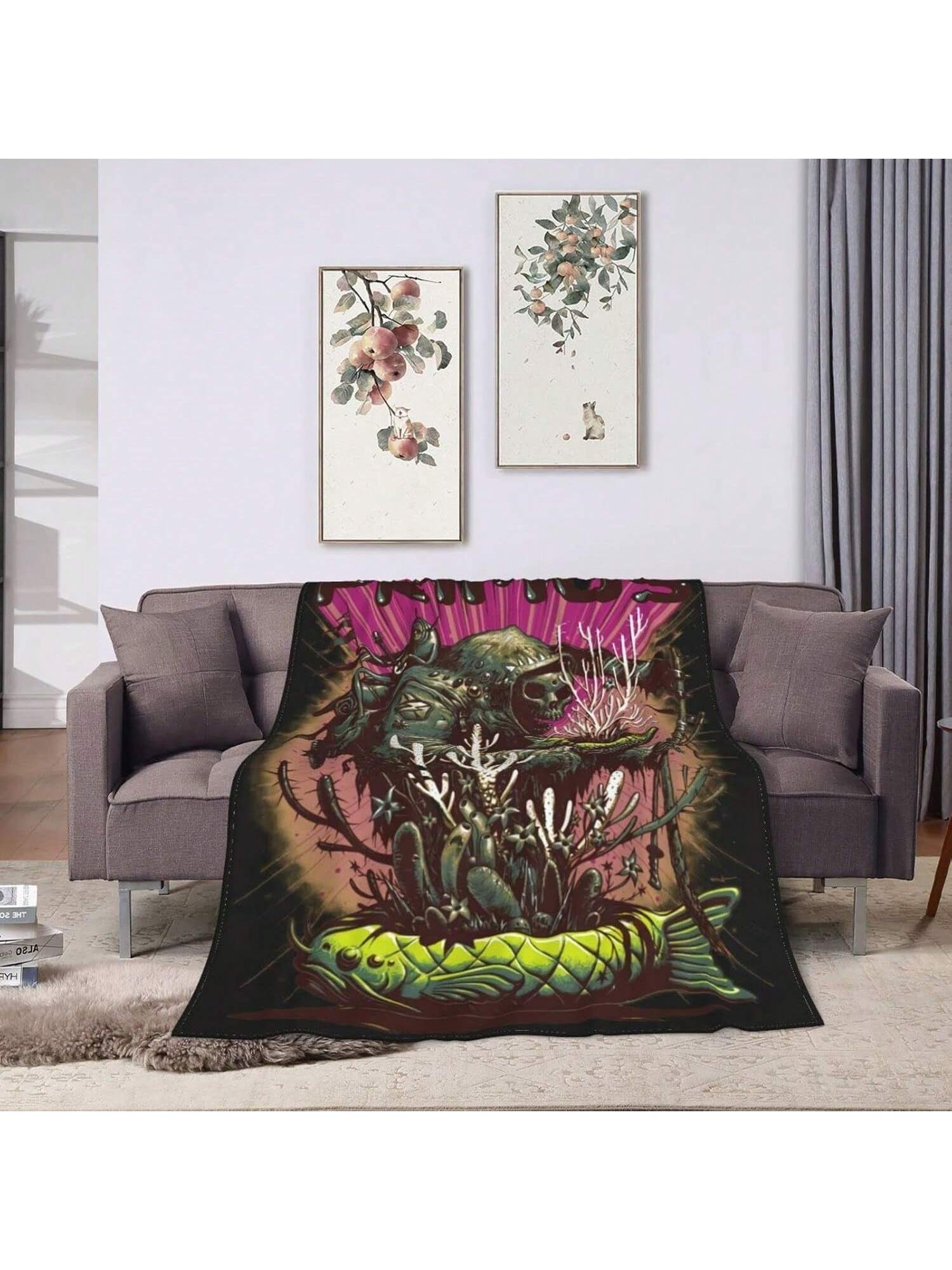 Primus Blanket Flannel Blanket Soft Blanket Sofa Bed Living Room Bedroom 50x40 75X95CM