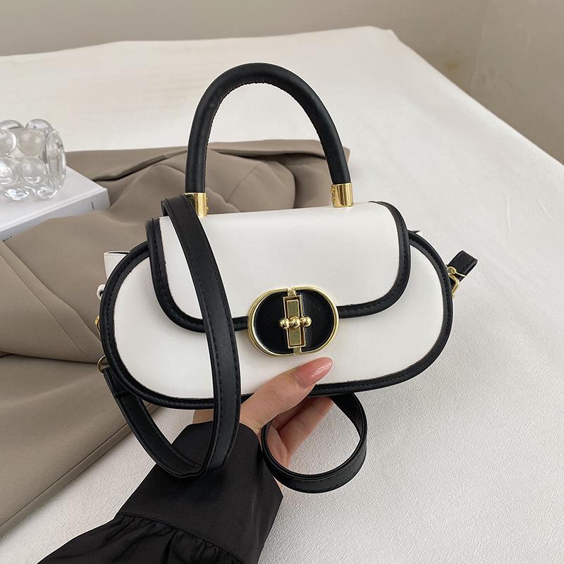 Bag texture design portable women's bag niche bag new autumn messenger bag