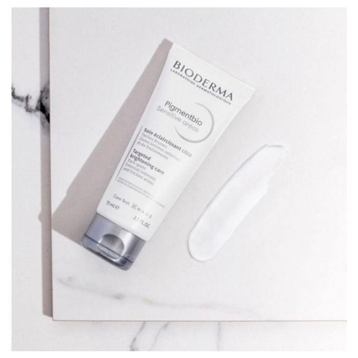 Soin éclaircissant - Bioderma - Pigmentbio Sensitive Areas - 75ml - Hypoallergénique - Anti-tâches brunes
