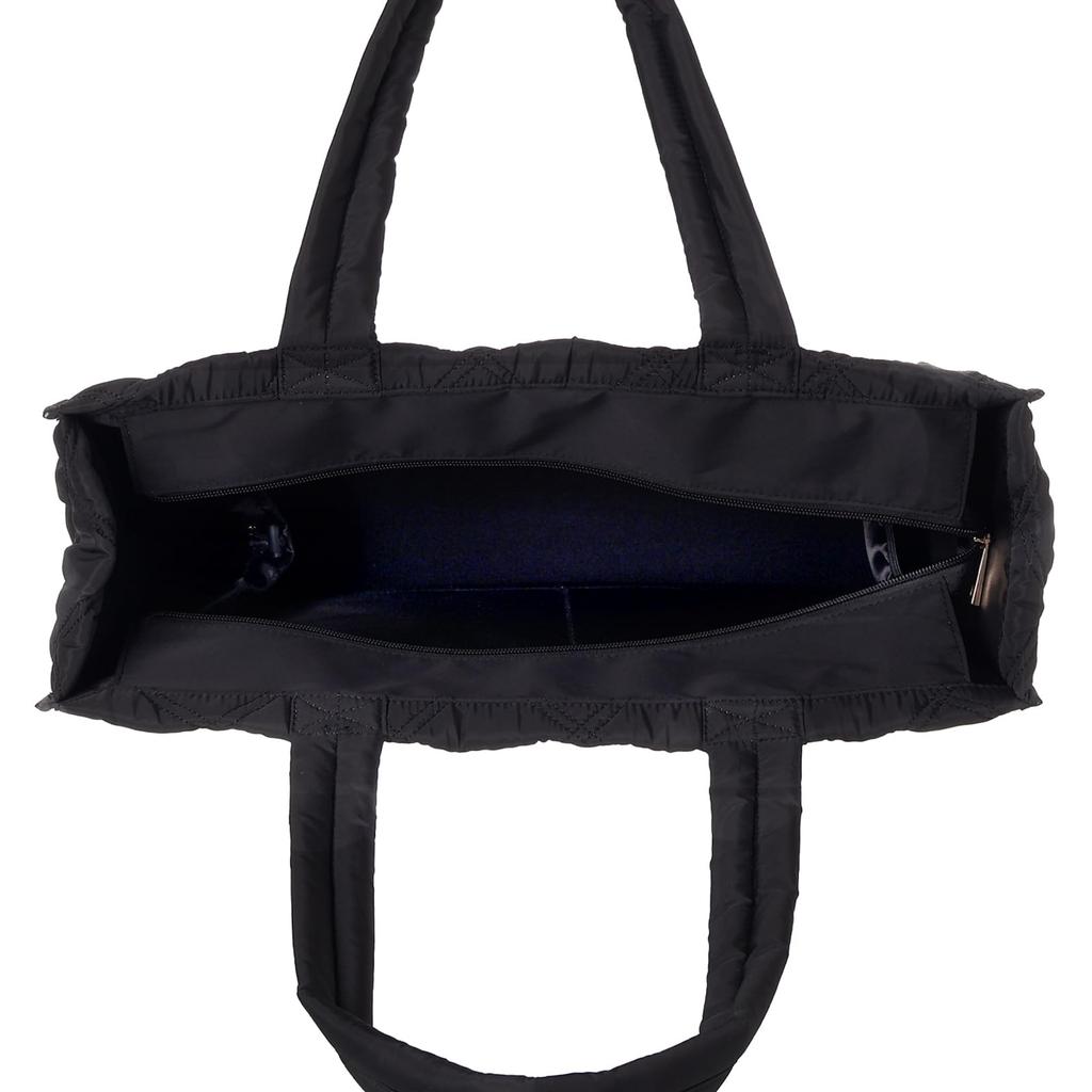 Osel 250020 Mineed by Tote Bag, Carry-on Compatible, 32.5 x 44 x 13cm, with Clear Pocket for Oshi (Oshi) Design, Available in 3 Colors (Black)