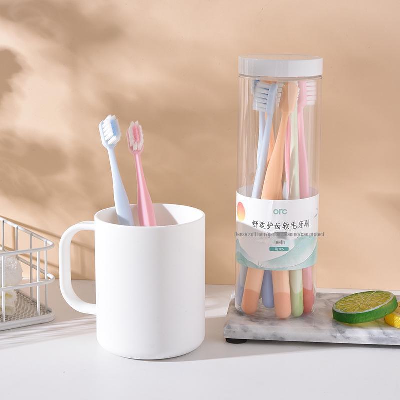 Orc Adult Soft Bristle Toothbrush Super Value Double Bristle Barrel