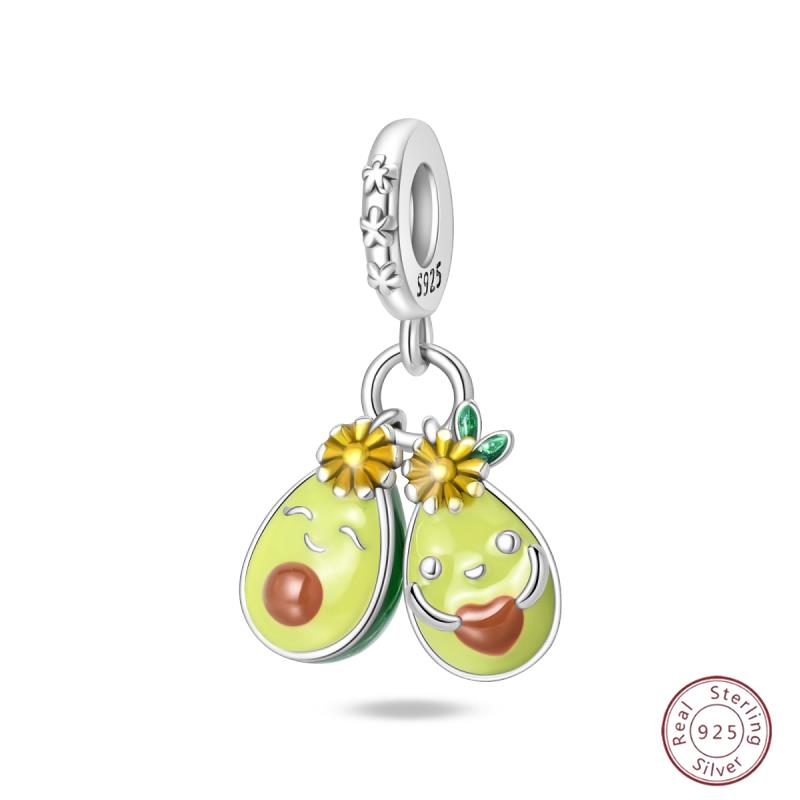 Copper Beaded Pendant Donut Dessert Cake Original 3Mm Bracelet Women Fine Jewelry