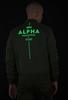 Alpha Industries MA-1 TT Glow In The Dark (116102) Winter Jacket Sage Green (116102-01)
