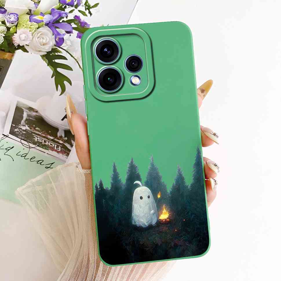For Oppo Reno15 5G Case CPH2825 ilicone Back Cover For Oppo Reno 15C Reno15c 5G Cute Panda Cartoon Phone Cases Shockproof