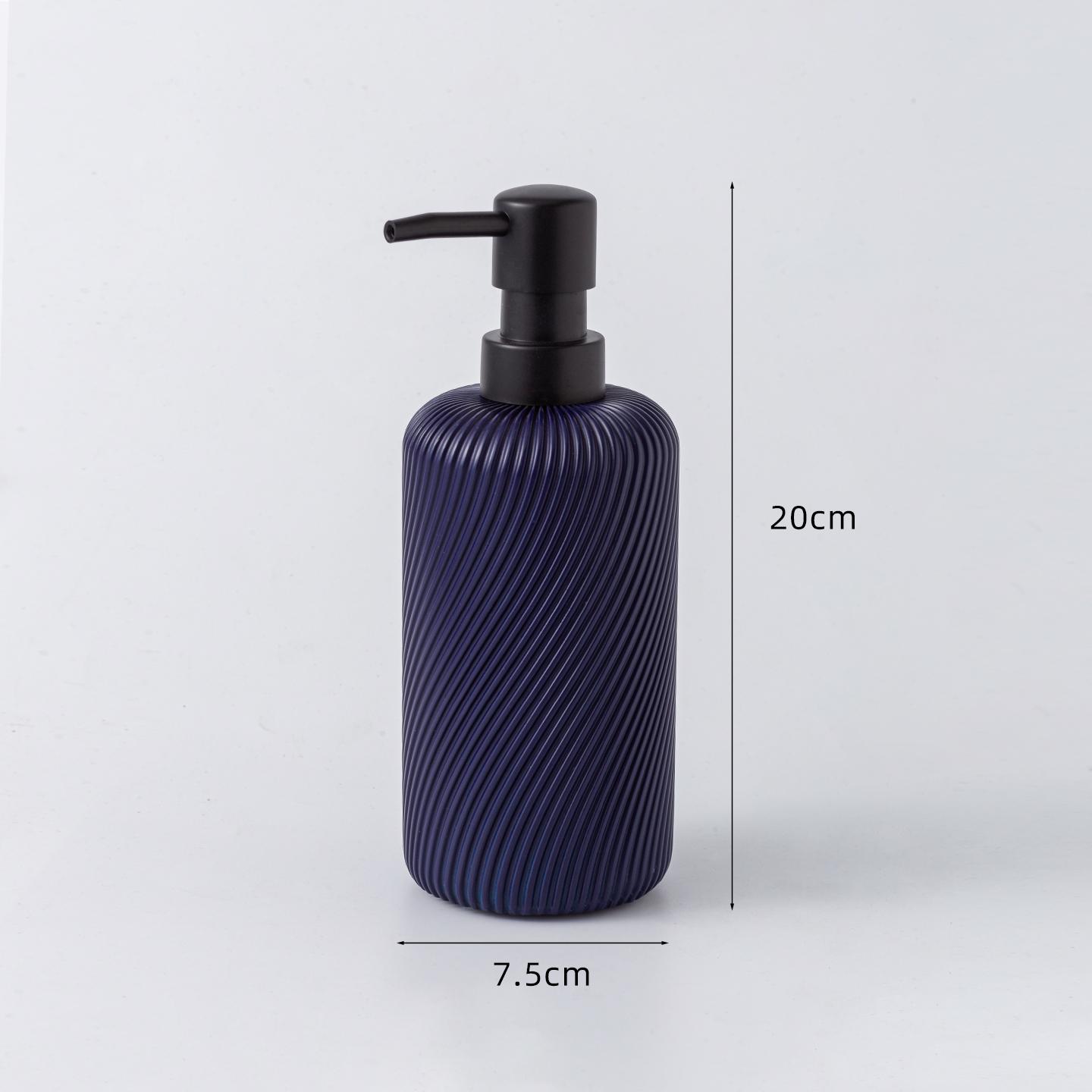 

450ml soap dispenser spiral lotion bottle resin hand sanitizer toilet press bottle hotel shampoo bath gel separate bottles
