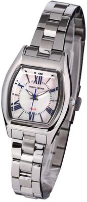 [Mauro Geraldi] Solar 3 Hand Watch MJ058-3 Women's Silver